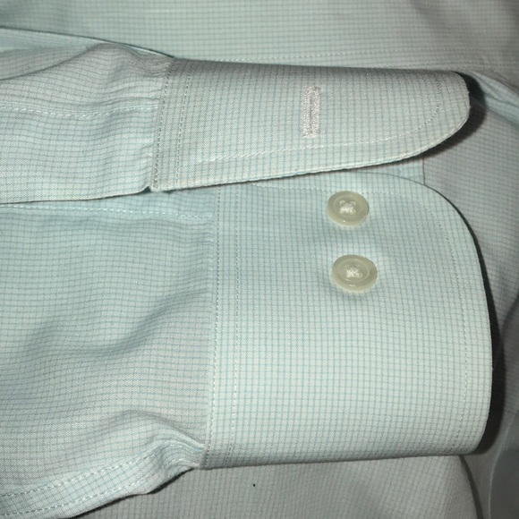 Merona Men’s Button Down Dress Shirt Size Large - Picture 6 of 8